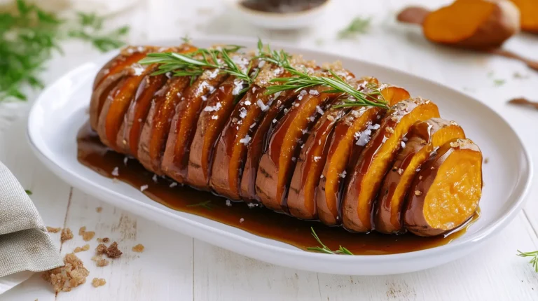 Hasselback Sweet Potatoes