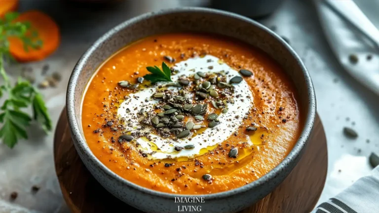 Carrot Ginger and Turmeric Soup