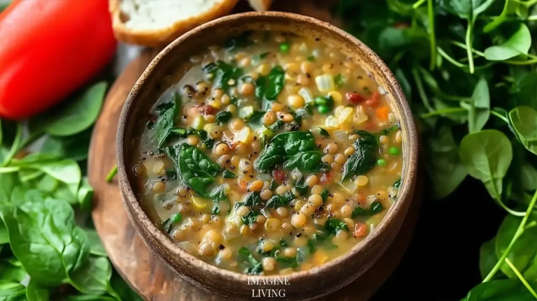 Lentil and Spinach Detox Soup