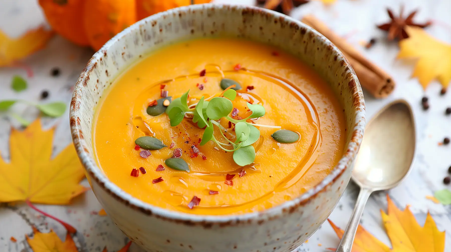 Spicy Pumpkin Soup