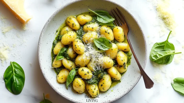 Gnocchi with Pesto Genovese