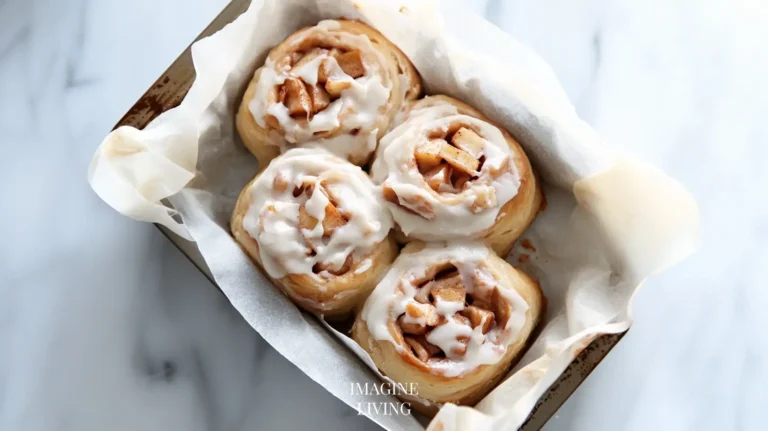 Apple Cinnamon Rolls With Pecans